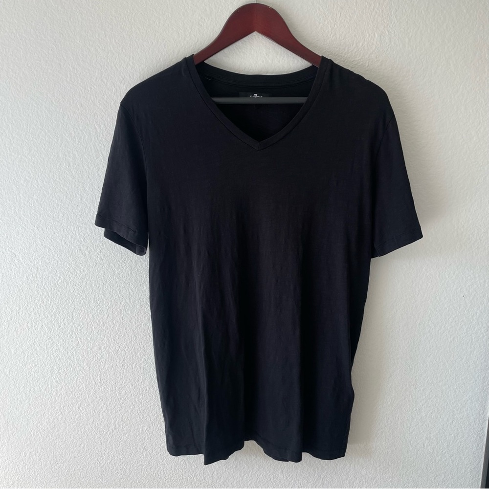 7 For All Mankind V-Neck T-Shirt